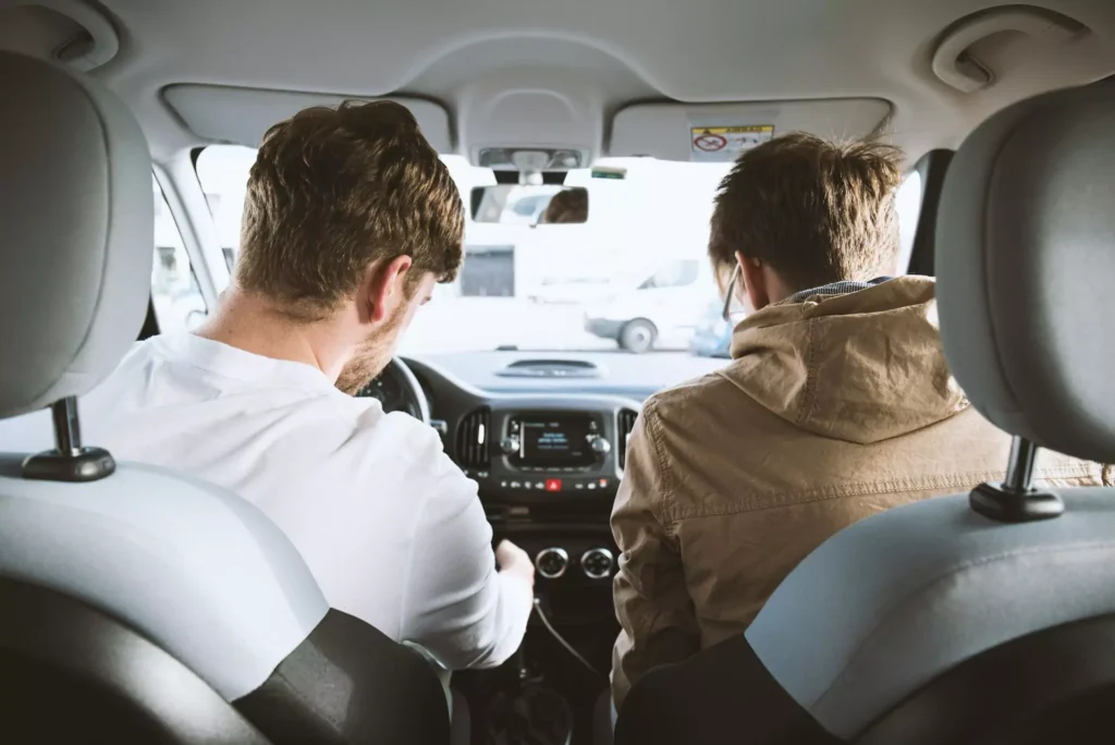 passenger in car accident