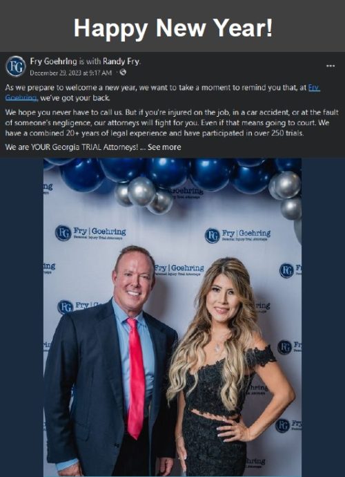 Fry Goehring Newsletter - January 2024